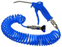 Blaspistole mit T-Stück + Pneumatikschlauch 5m, GEKO