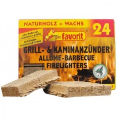 Solides Feuerzeug 24 Stück natur (akce)