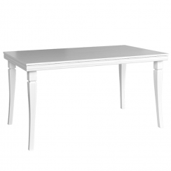 Jedilna miza, zložljiva, andersenov bor, 160-203x90 cm, KORA