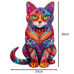 Lesena sestavljanka - Kruzzel 22878 puzzle