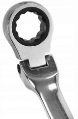 Ratschenschlüsselsatz mit Gelenk, 13-teilig, 8 - 32 mm im Koffer, MAR-POL