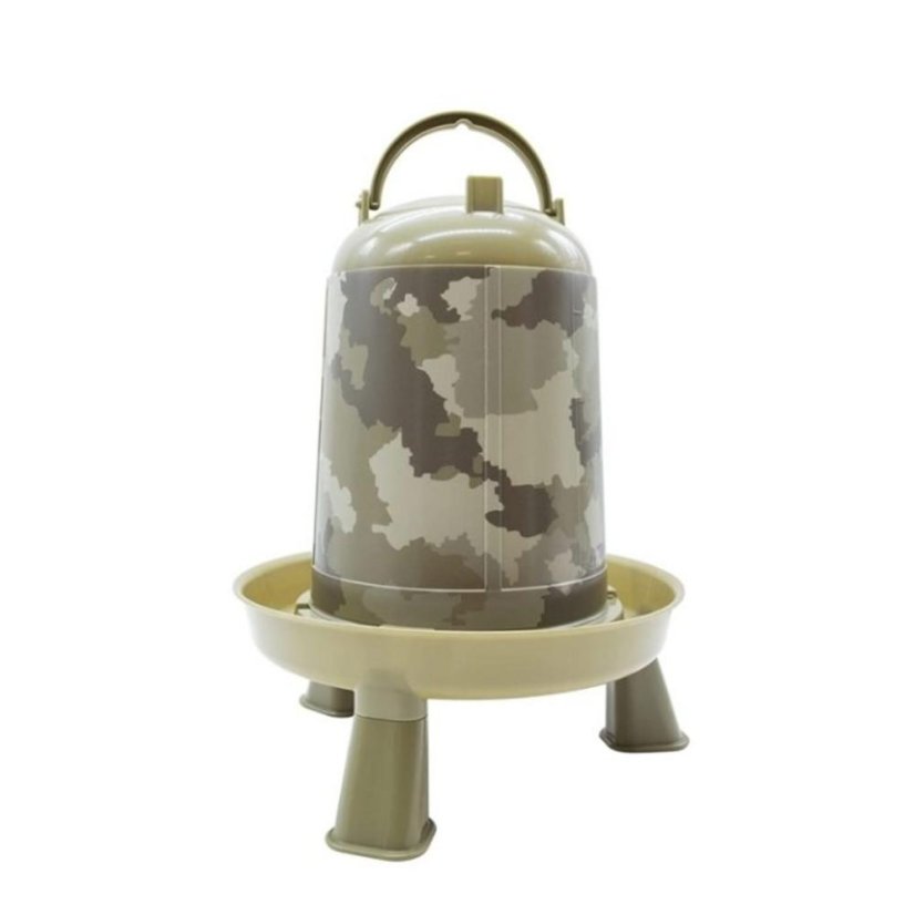 Geflügeltränke UH 3L auf Beinen, Dekor CAMOUFLAGE