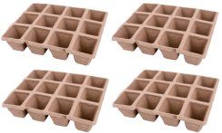 Sadbovač Strend Pro Herrison P1002, papírový, 12 sazenic, bal. 4 ks, 210x170x45 mm