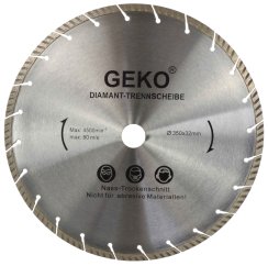 Segmentirani dijamantni disk 350 x 32 mm, LASER, GEKO