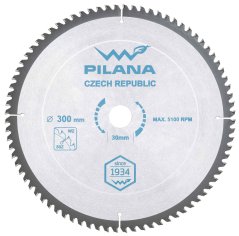 Brzeszczot z ostrzami SK 300x2,8x30 zęby 80 WZ, PILANA