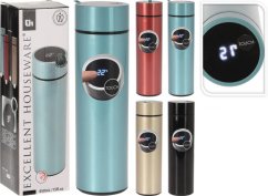 Thermoskanne 0,45 l mit Digitalthermometer, Farbmischung
