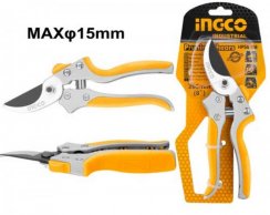 Nůžky zahradní ruční 205mm ergonomické INGCO KLC