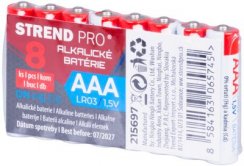 Battery Strend Pro, LR03, 8 kosov, AAA svinčnik