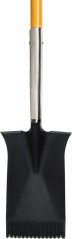 Lopata Strend Pro Premium RedShark, ravna, z lesenim ročajem D 1150 mm