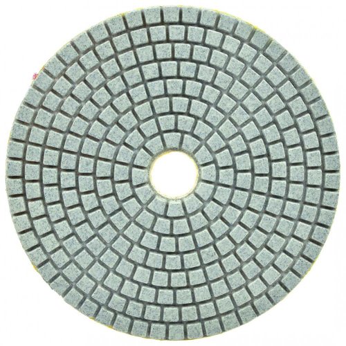 Disc de șlefuit diamantat 125 mm, granulație 100 Velcro, șlefuire umedă, GEKO