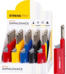 Zapalovač Strend Pro MINI 4 farby, sellbox 20 ks