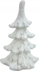 MagicHome Weihnachtsdekoration, Baum, Keramik, 28x22x45 cm