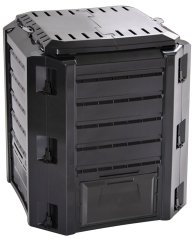 COMPOGREEN Komposter, 380 Liter, schwarz (akce)
