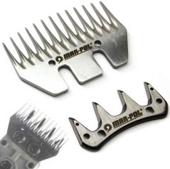 Noževi za stroj za šišanje ovaca, set od 2 noža, MAR-POL (akce)