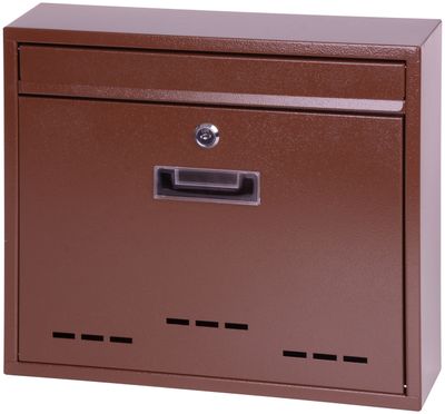 FLATBLOCK doboz, 310x360x090 mm, posta, barna