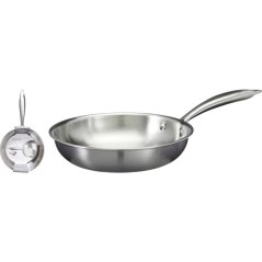 Tigaie din oțel inoxidabil de 20 cm