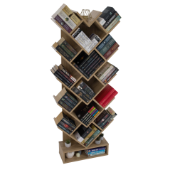 Regał, dąb brązowoszary, VEVEY