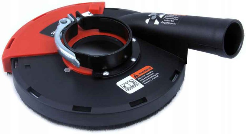 Schutzhaube für Absaugung von Winkelschleifern 115 - 125 mm beim Schleifen, MAR-POL
