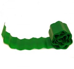 Ogrodzenie trawnikowe VLNA 20cm/9m zielone KLC