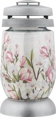 Kahanec Bolsius, 3S, Magnolija, srebrna, 22 cm, 36 ur