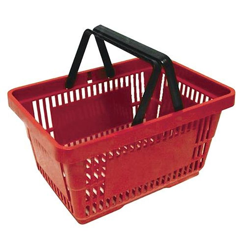 Racks Einkaufskorb, 20 Liter, rot, Einkaufen