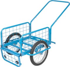 Wózek Victor BLUE, transportowy, nadmuchiwane koło, max. 100 kg