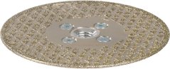 Kotúč Strend Pro Premium, 125 mm, M14, diamantový, rezný a brúsny, obojstranný