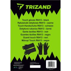 Mănuși Touch R6413 - negre