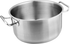 Rakott MagicHome Chloe, edény, 24 cm, 5,5 liter, üvegtetővel, rozsdamentes acél