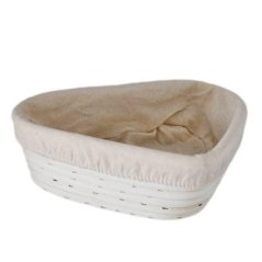 Rattan Herzschal 24x16cm