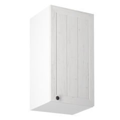 Oberschrank G40, rechts, Weiß/Andersenkiefer, PROVANCE