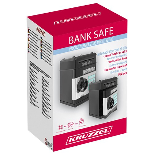 Sparschwein - Safe / elektronischer Geldautomat 23545