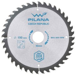 Fűrészlap SK pengékkel 190x2,2x30 fogú 40 WZ, FŰRÉSZGÉP