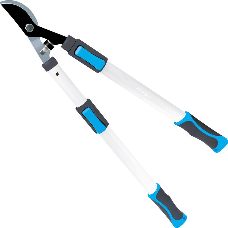 Nožnice AQUACRAFT® 360483, na konáre, max. 35 mm, Alu/SoftGrip, teleskopické +30 cm