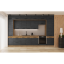Oberschrank, Eiche Lancelot/Grau matt, VEGA 40 NAGU-36 1F