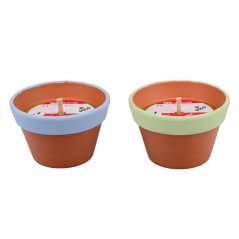 Kerti citronella gyertya 160g kerámia csomagolásban