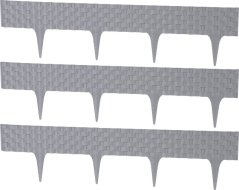 Palisade RattanPalisade L-2,40 m, grafit, pak. 3 kosi, 820x95/200 mm, UV
