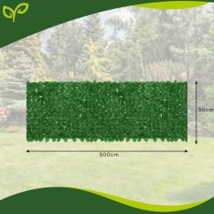 Sztuczny żywopłot balkonowy 5x0,5m Gardlov 25342 (akce)