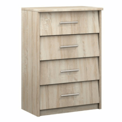 Schuhregal, 4-reihig, Sonoma-Eiche, NARIO TYP 1