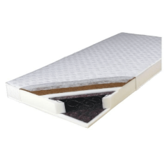 Materac sprężynowy 80x200, KOKOS ŚREDNI