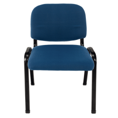 Bürostuhl, dunkelblau, ISO 2 NEU