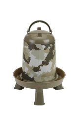 Geflügeltränke UH 5L auf Beinen, Dekor CAMOUFLAGE