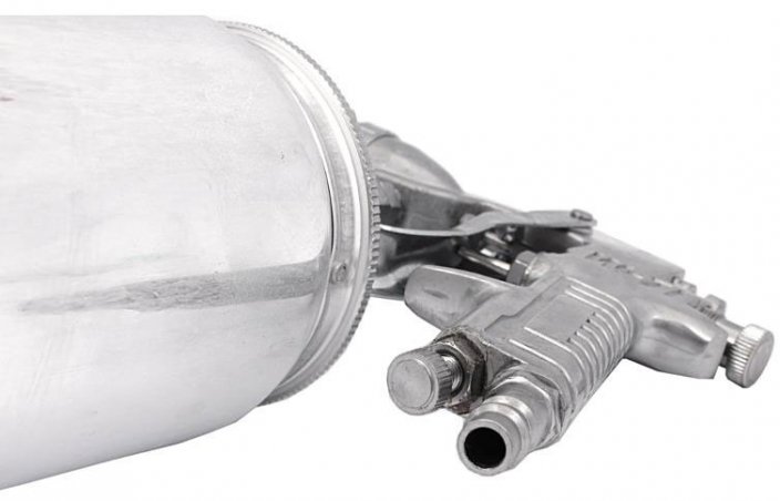 Spritzpistole mit unterem Metallbehälter 750 ml, Düse 1,5 mm, XL-TOOLS