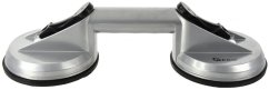 Aluminium-Saugnapf für Glas 2 x 115 mm, Tragfähigkeit 70 kg, GEKO