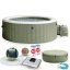 Inflatable SPA hot tub with hydromassage for 6 people 216x71 cm premium accessories, INTEX 28428NP (akce)