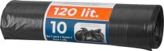 ROLO MagicHome Taschen, 120 Liter, ECONOMY, schwarz, Packung. 10 Stk