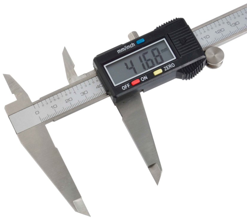 Messschieber digital 300/0,01 mm mit Schraube, GEKO