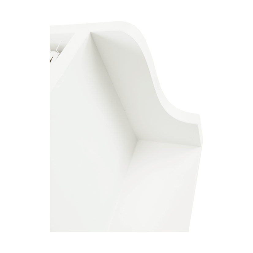Kleiderbügel, weiß, BLANCO