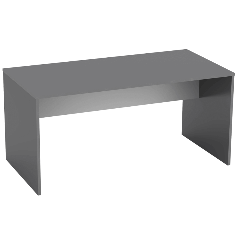 Pisalna miza, grafit/bela, RIOMA NEW TYPE 16