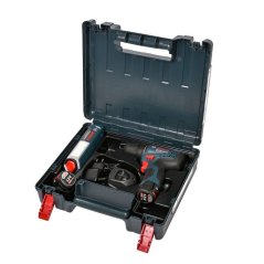 Set Bosch GSR 120-Li + GLI 12V-300, șurubelniță + lanternă, 2x2,0 Ah